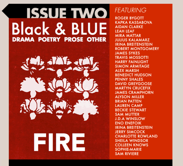 Black & Blue Issue 2 cover